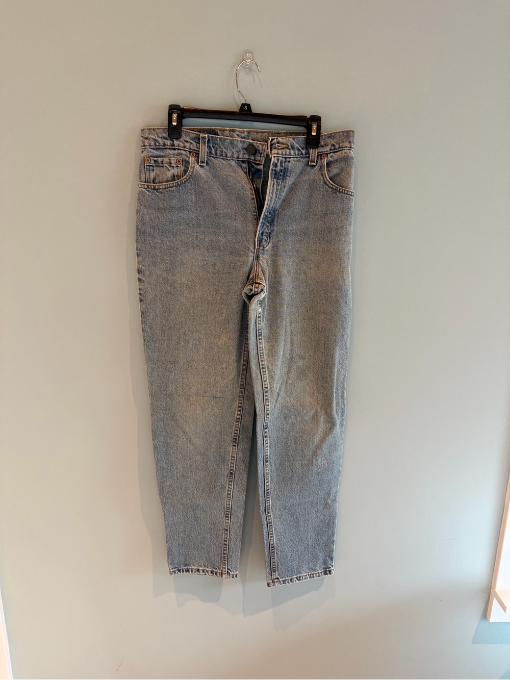Levi's Light Blue Straight Jeans